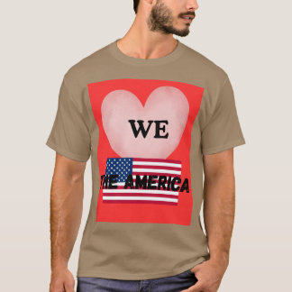 CAMISETA NOSOTROS AMAMOS A AMÉRICA
