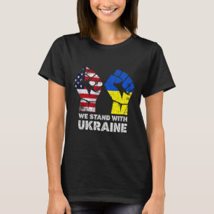 Camiseta Nosotros Apoyamos a Ucrania América Apoya a Ucrani