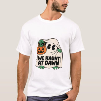 Camiseta Nosotros Asustamos al Amanecer Divertido Fantasma