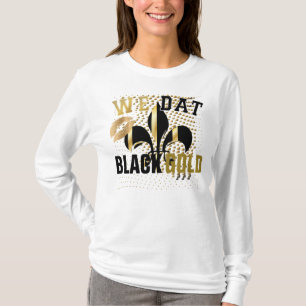 Camiseta Nosotros dat/love/kiss/Black gold heart/Fleur de L