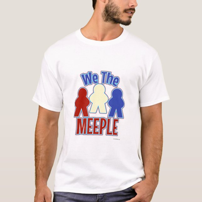 Camiseta Nosotros, el diseño del jugador de mesa de la mesa (Anverso)