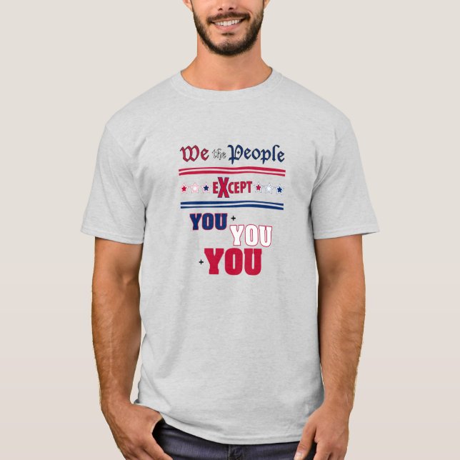 Camiseta Nosotros, el pueblo (Anverso)