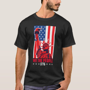 Camiseta Nosotros, el pueblo 1776 American Freedom USA Fan