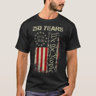 Camiseta Nosotros El Pueblo 250 Años América 1776-2026 250º
