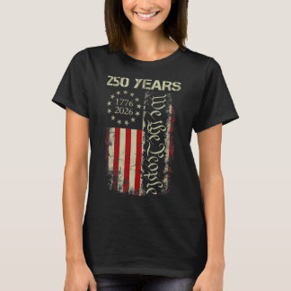 Camiseta Nosotros El Pueblo 250 Años América 1776-2026 250º