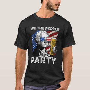 Camiseta Nosotros, El Pueblo 4 De Julio George Washington H