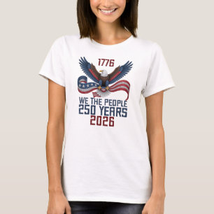 Camiseta Nosotros El Pueblo, Águila Calva Americana