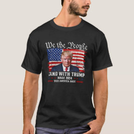 Camiseta Nosotros, el pueblo, apoyamos a Donald Trump 2024