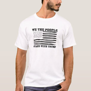 Camiseta Nosotros, el pueblo, apoyamos el regalo de Trump