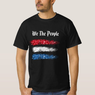 Camiseta *~* Nosotros, el pueblo - Bandera estadounidense a