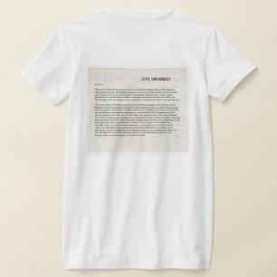 Camiseta Nosotros el Pueblo Enmienda 25 Constitución Resist
