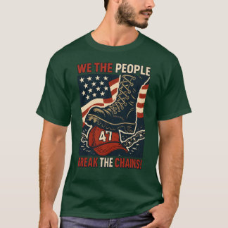 CAMISETA NOSOTROS, EL PUEBLO ROMPIMOS LAS CADENAS