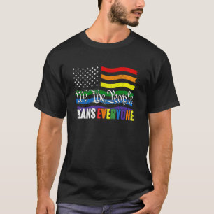 Camiseta Nosotros el Pueblo Significa Todos Nosotros Consti