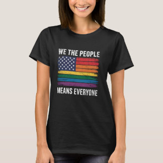 Camiseta Nosotros, el pueblo, todos somos LGBT