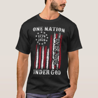 Camiseta Nosotros El Pueblo Una Nación Bajo Dios 250 Años