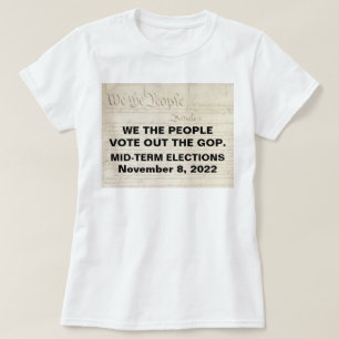Camiseta Nosotros, el pueblo, votamos por las elecciones de