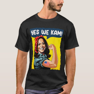 Camiseta Nosotros Kam Rosie The Riveter Para Presidenta Kam