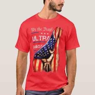 Camiseta Nosotros, la Bandera Estadounidense Ultra Maga