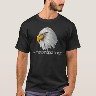 Camiseta nosotros la cabeza de las águilas del iterum de la