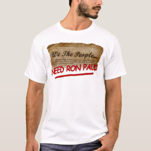 Camiseta nosotros la copia de Ron Paul de la gente