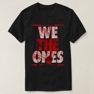 Camiseta Nosotros los | Diseño de soporte rojo tribal de ne