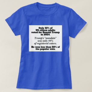 Camiseta Nosotros Los Superamos en Número No Reyes Protesta