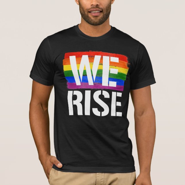 Camiseta Nosotros nos levantamos con orgullo (Anverso)