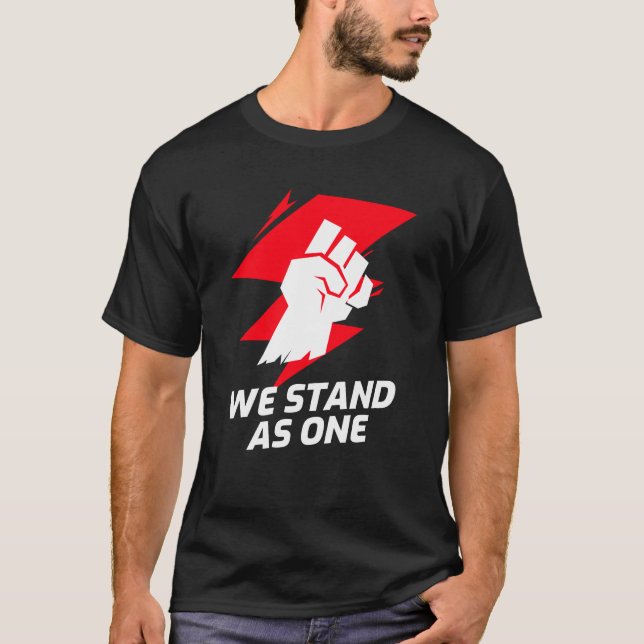Camiseta Nosotros nos ponemos como uno (Anverso)