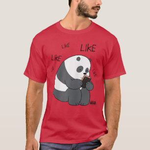 Camiseta Nosotros Osos Desnudos Panda Me Gusta Me Gusta ami
