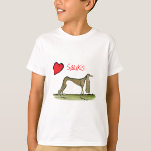 Camiseta nosotros salukis del luv de Tony Fernandes