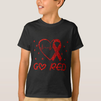 Camiseta Nosotros Usamos Rojo En Febrero Vamos Rojo Concien