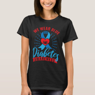 Camiseta Nosotros Vestimos de Azul Para la Conciencia de la