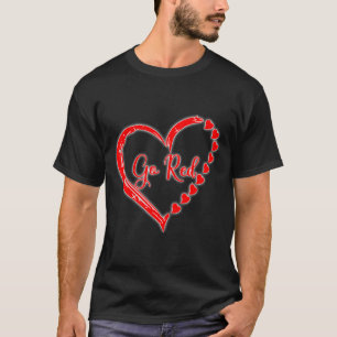 Camiseta Nosotros Vestimos de Rojo En Febrero Vamos Rojo Co