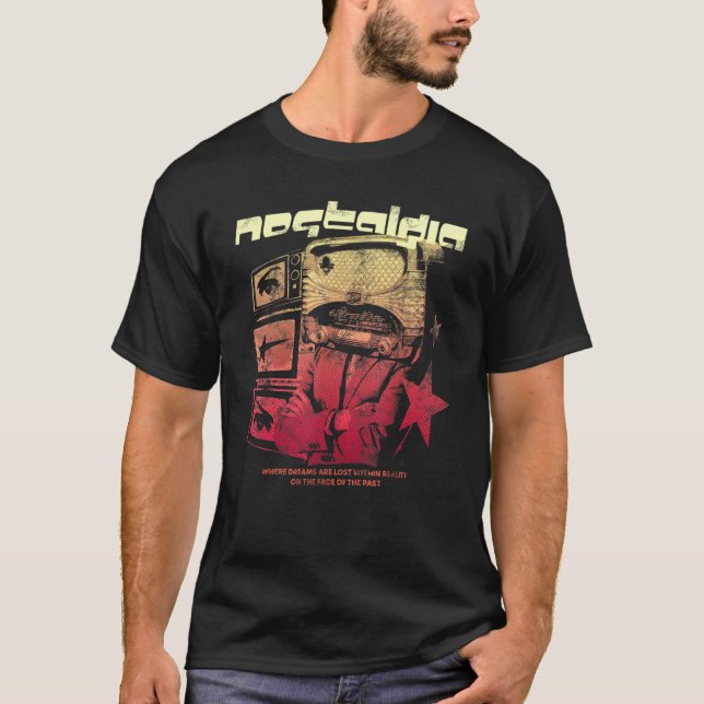 Camiseta Nostalgia De Evantube Retrohead Summer (Anverso)