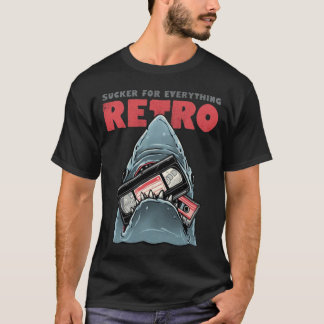 Camiseta Nostalgia de la cinta de cassette VHS de los años