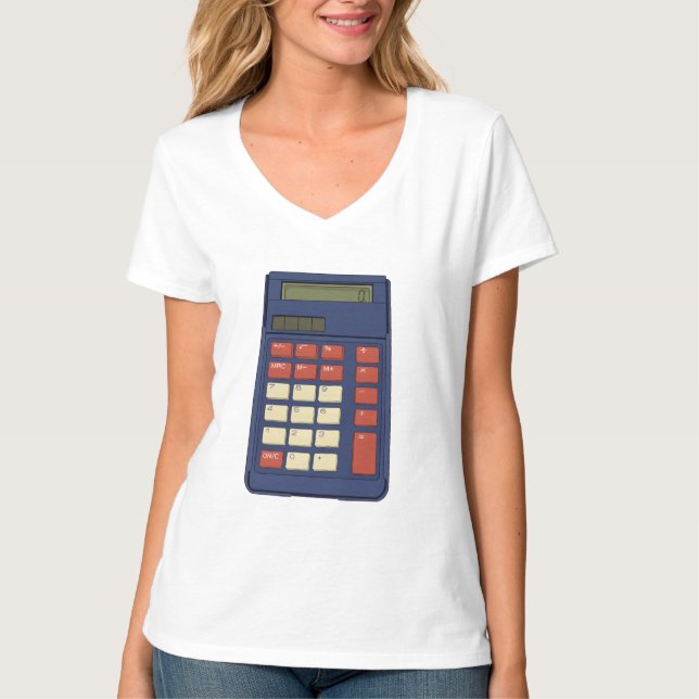 Camiseta Nostalgia de la escuela de matemáticas de la calcu (Anverso)