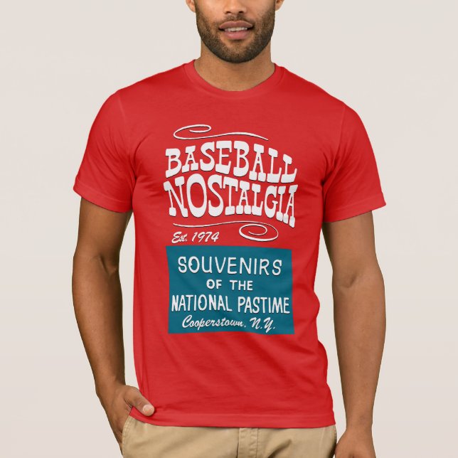 Camiseta Nostalgia del Béisbol (Anverso)