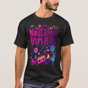 Camiseta Nostalgia del Ilustracion de ropa de Guay 80