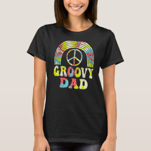 Camiseta Nostalgia estética de 1970 de Mens Groovy Dad