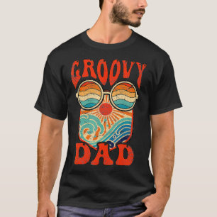 Camiseta Nostalgia estética de 1970 de Mens Groovy Dad