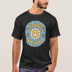 Camiseta Nostalgia estética de 1970 de Mens Groovy Dad