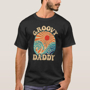 Camiseta Nostalgia estética de 1970 de Mens Groovy Daddy