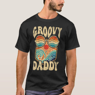 Camiseta Nostalgia estética de 1970 de Mens Groovy Daddy
