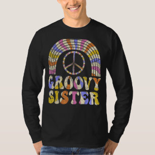 Camiseta Nostalgia estética de la hermana Groovy de los año
