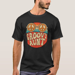 Camiseta Nostalgia estética de la tía Groovy de los años 70