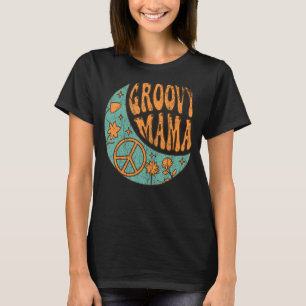 Camiseta Nostalgia estética de los años 70 de Groovy Mama R