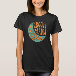 Camiseta Nostalgia estética de los años 70 de Groovy Mama R