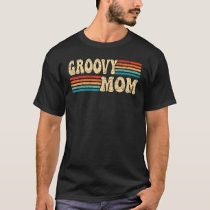 Camiseta Nostalgia estética de los años 70 de Groovy Mom