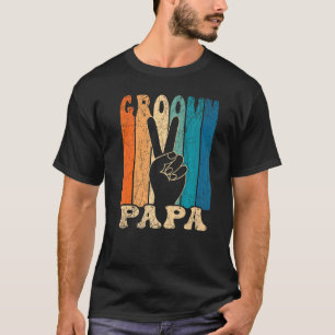 Camiseta Nostalgia estética de los años 70 de Mens Groovy P