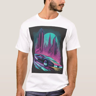 Camiseta Nostalgia futura: Un sueño neón
